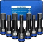 10pcs 1/2" Drive Metric Impact Allen Hex Bit Socket Set 42crmo With Storage Case. Fixed Price $49.99.