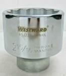 New!! Westward 2-15/16" Alloy Steel Socket With 1" Drive Size And Chrome Finish. Fixed Price $125.99.