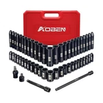 Aoben 1/4-inch Drive Impact Socket Set, 54 Pieces, 6 Point, Sae/met... Fast Ship. Fixed Price $67.99.