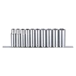 Westward 53pn59 Socket Set,chrome, 6pt. Fixed Price $36.30.