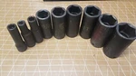 One (1) Williams 1/2" Drive Deep 6-point Impact Socket (9a-6). Fixed Price $6.99.
