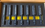 Teootd 1/2 Drive Impact Socket Set 7 Piece Tool Metric Sizes Cr-v-new. Fixed Price $37.43.