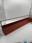Snap-on Tool Socket 1/2" Drive Deep Tray Red Metal Clips Toolbox Holder Kta-240a. Fixed Price $18.99.