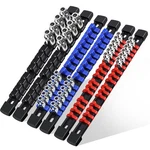 6 Pcs Socket Organizer Rail Set, Premium Holder, Heavy-duty Rac.... Fixed Price $23.72.