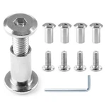 10 Pair20 Piece M6x16mm Hex Drive Socket Cap Bolt With Allen Wrench Silver Fur. Fixed Price $9.61.