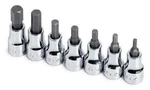 Sk Tools Usa 3/8" Drive, 7 Piece, Standard, Sae, Chrome Hex Bit Socket Set: 1/8". Fixed Price $125.40.