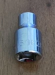 Craftsman 5/16" Socket 12 Point 3/8" Drive Z-ag. Fixed Price $10.50.