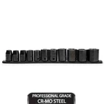 Husky 1/2 In. Drive Standard Sae 6-point Impact Socket Set (11-piece). Fixed Price $29.99.