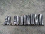 Snap-on 10pc Metric 9mm-19mm 6 Point 3/8" Drive Deep Well Socket Set Missing 1. Fixed Price $149.99.