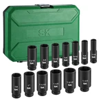 Sk 1/2" Drive Impact Socket Set, Deep Sae Sockets, 13-piece 7/16" To 1-1/4". Fixed Price $139.99.