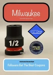 Milwaukee 49-66-6202 1/2" In Shockwave Impact Duty 1/2 In. Drive Standard Socket. Fixed Price $13.99.