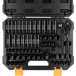 59pcs 3/8" Drive Impact Socket Set,sae 5/16-3/4 Inch,metric 6-22mm,9pcs E-torx. Fixed Price $67.99.
