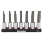 Proto J4990r7mm Socket Bit Set, Steel, Drsz 3/8 In 56jt06. Fixed Price $200.34.