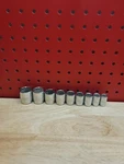 Proto 3/8" Drive 7/16" - 15/16" Sae 9-piece 12-point Shallow Chrome Socket Set. Fixed Price $54.99.