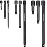 Casoman 9 Pieces Extension Bar Set, 1/4", 3/8" And 1/2" Drive Socket Extension,. Fixed Price $29.47.