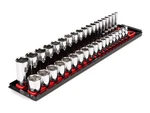 Organize Your Sockets Perfectly - Tekton 38 Piece 3/8 Drive Set With Rails. Fixed Price $179.99.
