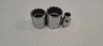 Vtg Proto Challenger 1636 1 1/8 Socket, 1632 1" - 12 Pt 1614 -7/16 1/2" Drive. Fixed Price $24.99.