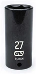 Gearwrench 1/2" Drive Deep Impact Metric Socket 27mm, 6 Point 3.228 In, Black. Fixed Price $26.99.
