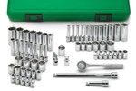 Sk Tools 91860 60 Pc 1/4" Drive 6 Pt Std And Deep Sae Metric Socket Set. Fixed Price $284.99.