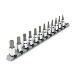 Tekton Shb91103 12 Piece 3/8 Inch Drive Torx Bit Socket Set. Fixed Price $50.99.