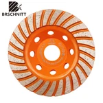 Diamond Grinding Cup Wheel Turbo Row Polishing Disc For Concrete Masonry 4.5inch. Fixed Price $33.90.