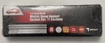 Epauto, 1/2 Inch Drive, Metric Deep Impact Socket Set, 11 Sockets. Fixed Price $23.19.