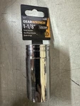 New Gearwrench 1/2 Deep Socket 6pt Drive 1-1/8 Pn:. Fixed Price $12.00.