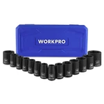 Workpro 1/2" Drive Shallow Impact Socket Set 14pcs Metric Cr-v Steel 10-27mm Sto. Fixed Price $45.94.