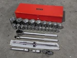 Proto 28-piece Metric Socket Set 12 Point 3/4" Drive 21mm - 60mm Size Range. Fixed Price $794.47.