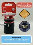 Milwaukee 49-66-6307 1" Shockwave Impact Duty 3/4" Drive Shallow Socket. Fixed Price $17.57.