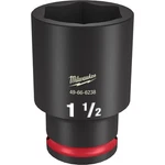 Milwaukee 49-66-6238 Shockwave Impact Duty 1/2"drive 1-1/2" Deep 6 Point Socket. Fixed Price $33.83.