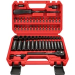 Sedy 64pc 1/4" Drive Impact Socket Set Metric Sae Deep Shallow W/case. Fixed Price $61.99.