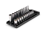 Tekton 1/4 Inch 12 Point Socket Set, 22 Pieces (5/32-9/16 Inch). Fixed Price $56.00.