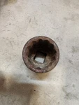 Snap-on Tools Ldh583 3/4" Drive 12-point Sae 1-13/16" Flank Shallow Socket. Fixed Price $30.00.