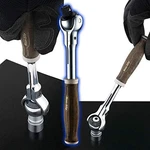 Vessel Swivel Ratchet Handle Drive 1/4 Inch 6.35mm Hrh2-sw Steel Tool Japan. Fixed Price $74.07.