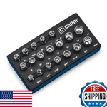 Capri Tools 1/4 In. Drive Master Universal Socket Set 5 To 15 Mm 3/16 9/16. Fixed Price $108.23.