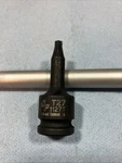 Grey Pneumatic 1127t 3/8 Drive T-27 Torx Impact Socket. Fixed Price $20.00.