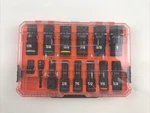 Klein Tools 65111impct Knect 1/2" Drive Deep Well Impact Socket Set, Sae, 14 Pc.. Fixed Price $45.00.