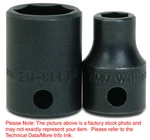 17mm 6pt Impact Shallow 3/8"drive Supertorque Black Industrial Usa Socket 2m-617. Fixed Price $6.43.