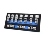 Astro Pneumatic 74310 10 Piece 3/8" Drive Flex Socket Set, 6 Point, Metric. Fixed Price $74.55.