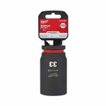 Milwaukee 49-66-6408 Shockwave Impact Duty 3/4"drive 33mm Deep 6 Point Socket. Fixed Price $33.59.