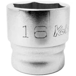 Ko-ken 3400mz-16 3/8 Sq. Dr. Socket 16mm 6 Point Length 21mm One Size, Silver. Fixed Price $36.99.