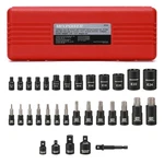 Mixpower 32pcs Torx Bit Socket Set, 14 Star Bits T8-t70,e4-e24(32pcs). Fixed Price $43.91.