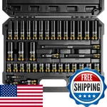 Boen 40-pieces 1/2 Drive Impact Socket Set Metric 8-24mm Deep Shallow. Fixed Price $183.78.
