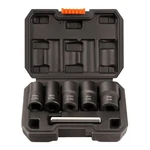 Thinkwork 1/2" Drive Lug Nut Removal Kit 6pc Stripped Rounded Bolt Remover. Fixed Price $43.99.