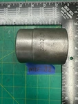 Vintage Ozat No.9523 1-7/16" Hex Spline Impact Socket 6-point, Made In Israel. Fixed Price $18.99.