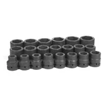Grey Pneumatic 1" Drive Standard Length Impact Set (9021). Fixed Price $551.42.