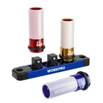 Workpro 3pc 1/2" Drive Lug Nut Impact Socket Set 17-19-2mm Deep Thin Wall. Fixed Price $23.99.