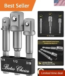 Bates 3-piece Impact Socket Adapter Set In Durable Chrome Vanadium Steel. Fixed Price $10.99.