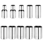 Utoolmart 1/4" Drive Socket Set, Metric 10pcs Sets, 6-point Shallow So.... Fixed Price $14.56.